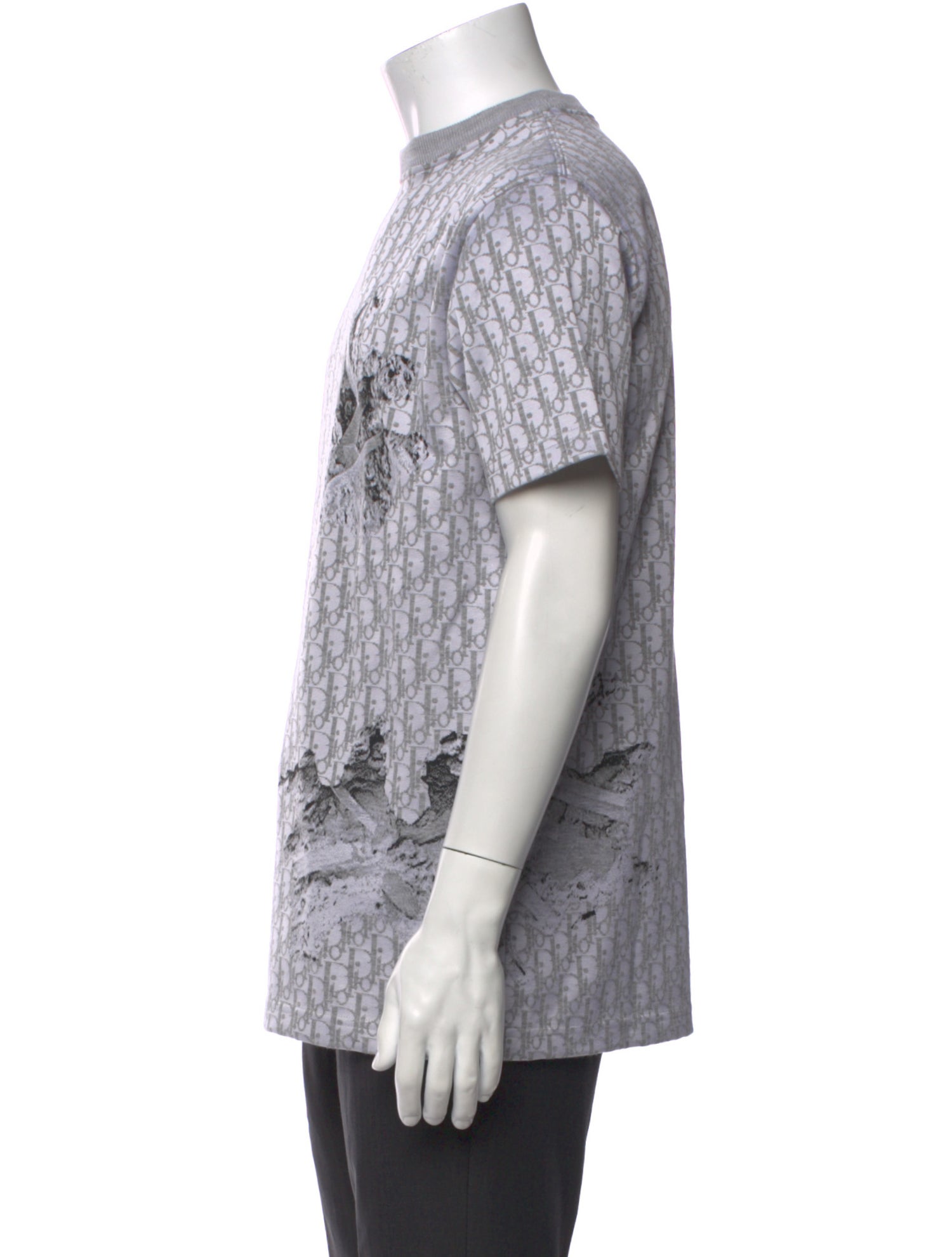 DIOR x Daniel Arsham 2020 Oblique Jacquard T-Shirt