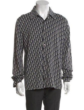 DIOR MEN 2020 Oblique Jacquard Shirt