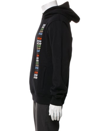 DIOR MEN 2024 Graphic Print Hoodie