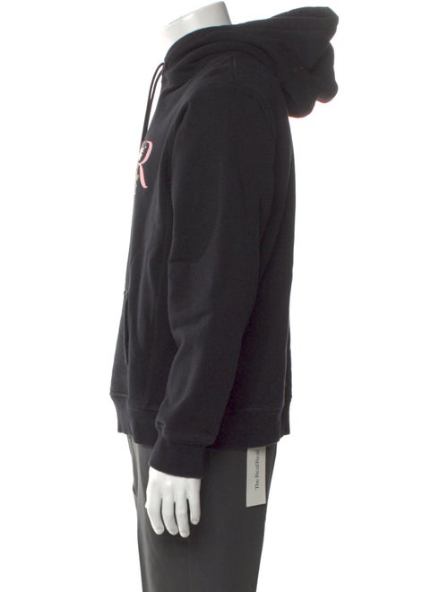 DIOR MEN Graphic Print Crew Neck Hoodie