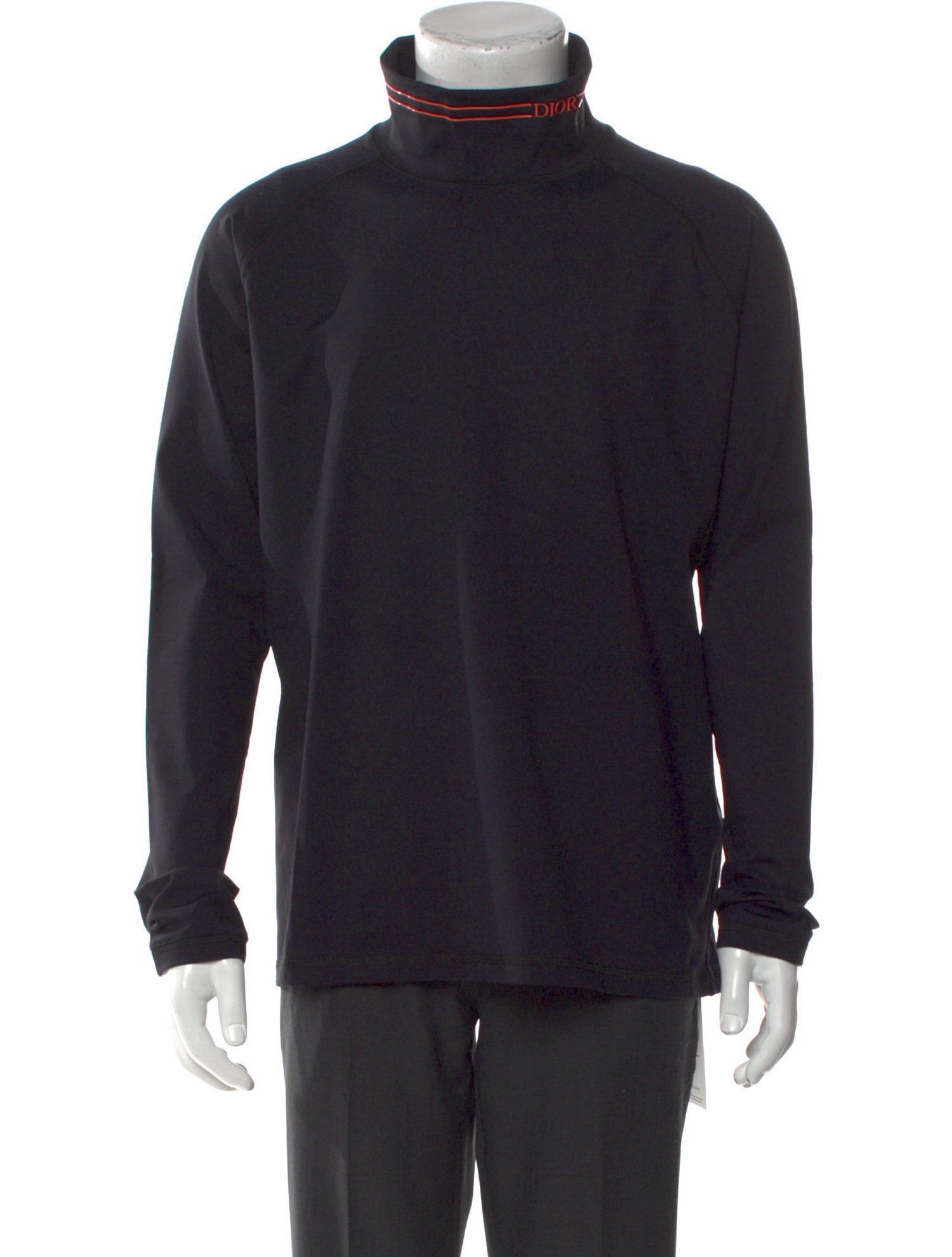 DIOR MEN Oblique Jacquard Long Sleeve Shirt