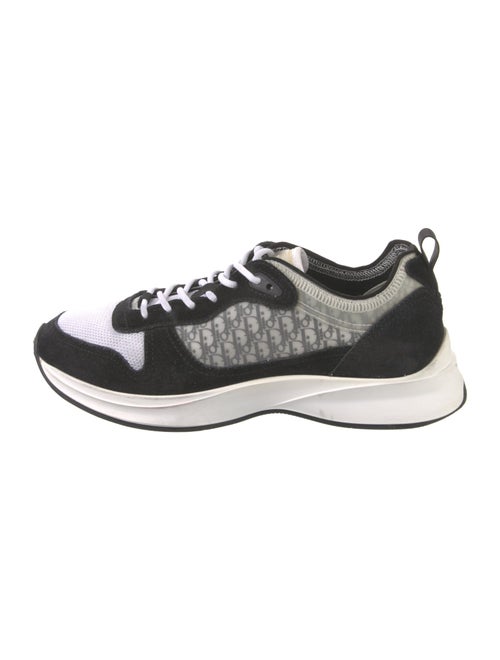 DIOR MEN B25 Runner 'Black White' Sneakers