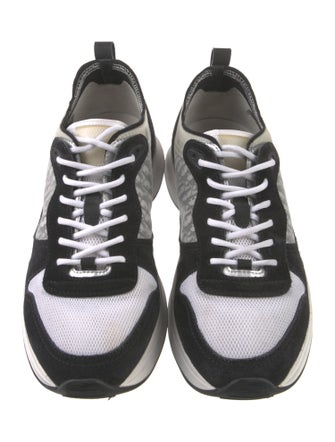 DIOR MEN B25 Runner 'Black White' Sneakers