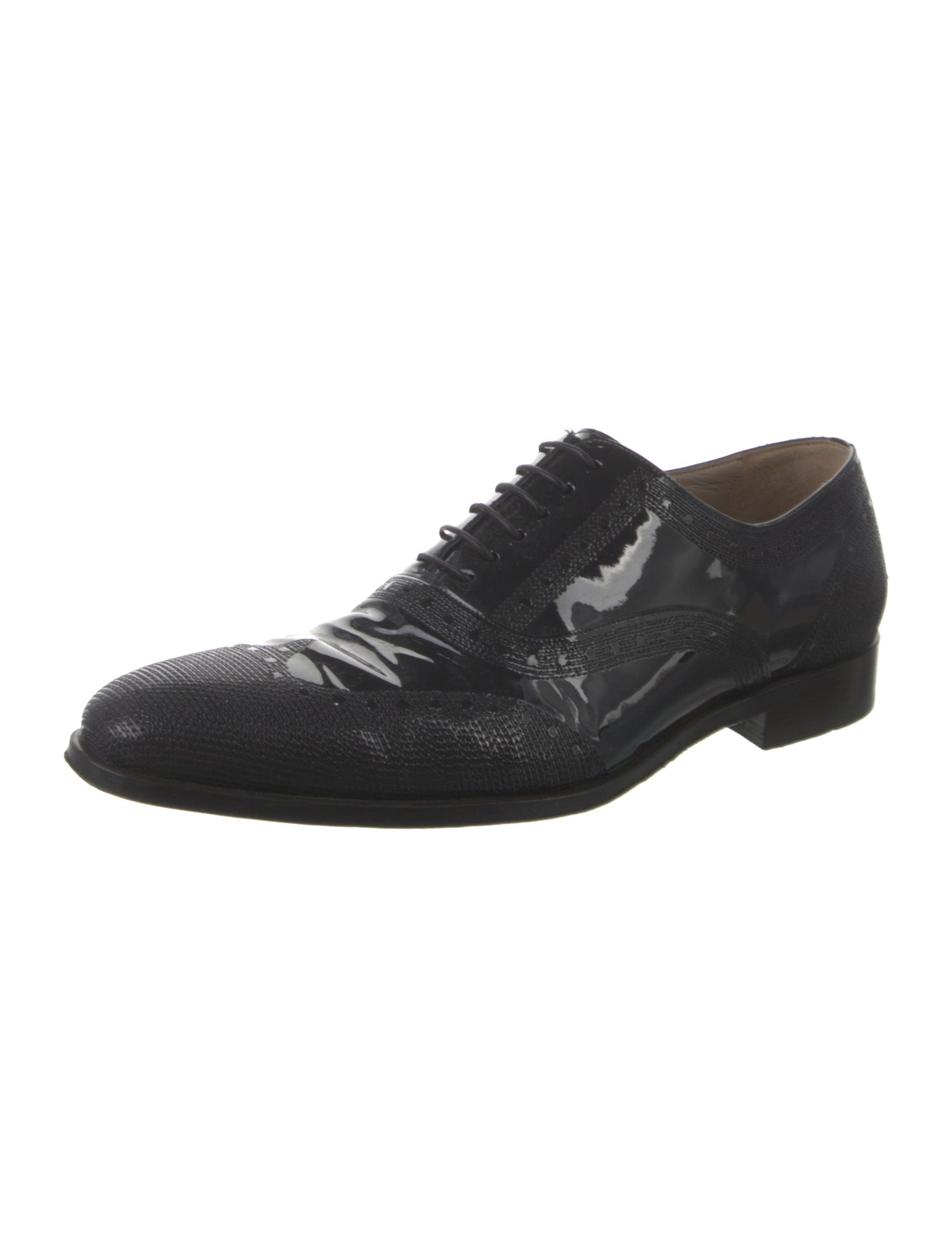 DIOR MEN Patent Leather Oxfords