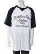 DIOR MEN Graphic Print Crew Neck T-Shirt