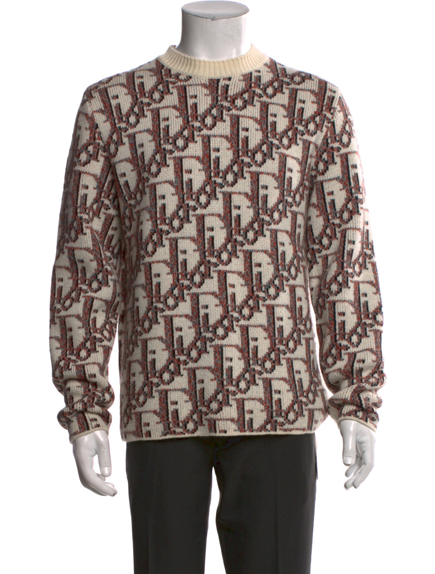 DIOR MEN 2020 Oblique Jacquard Pullover