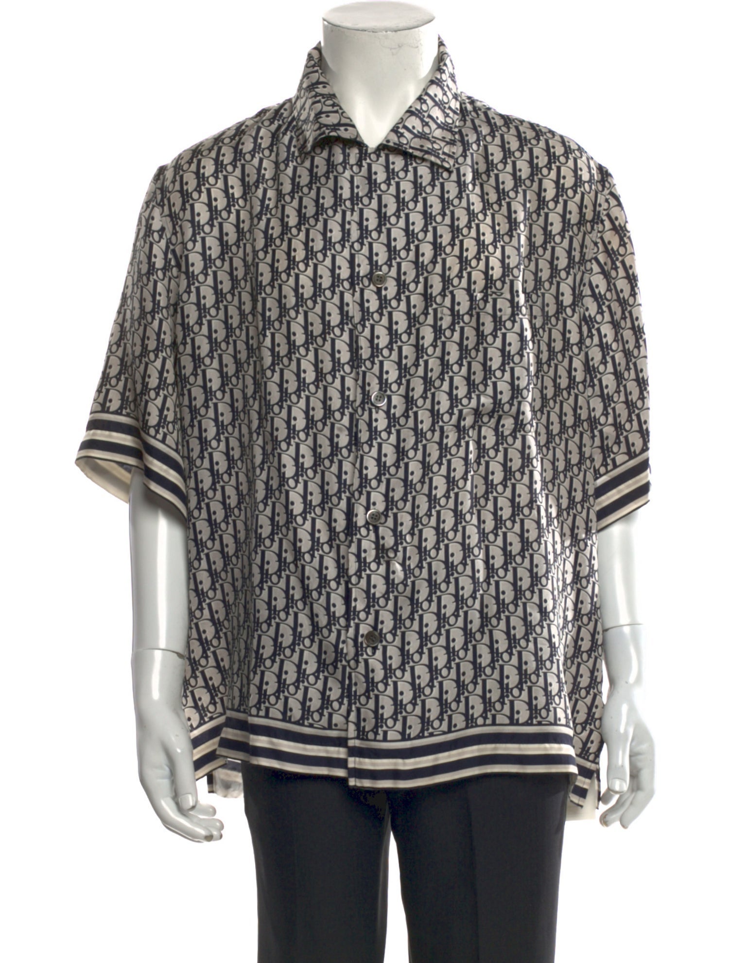 DIOR MEN 2020 Oblique Jacquard Shirt