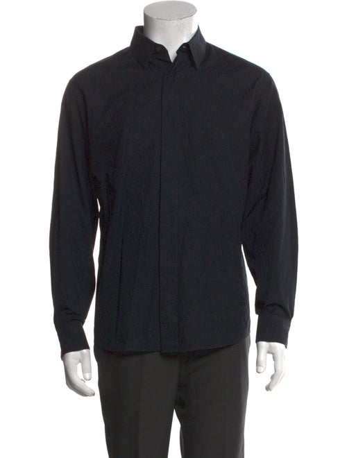 DIOR MEN 2020 Oblique Jacquard Tuxedo Shirt