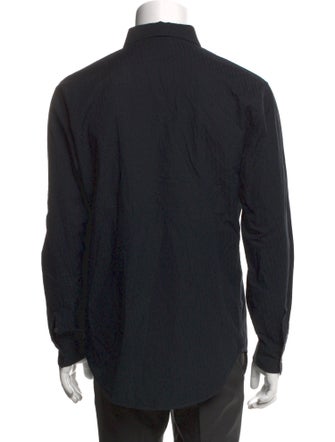 DIOR MEN 2020 Oblique Jacquard Tuxedo Shirt