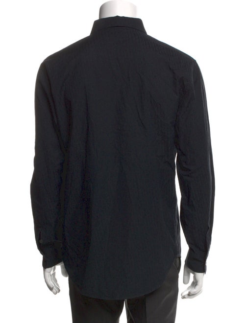 DIOR MEN 2020 Oblique Jacquard Tuxedo Shirt