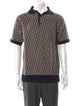 DIOR MEN 2022 Oblique Jacquard Polo Sweater