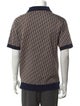 DIOR MEN 2022 Oblique Jacquard Polo Sweater