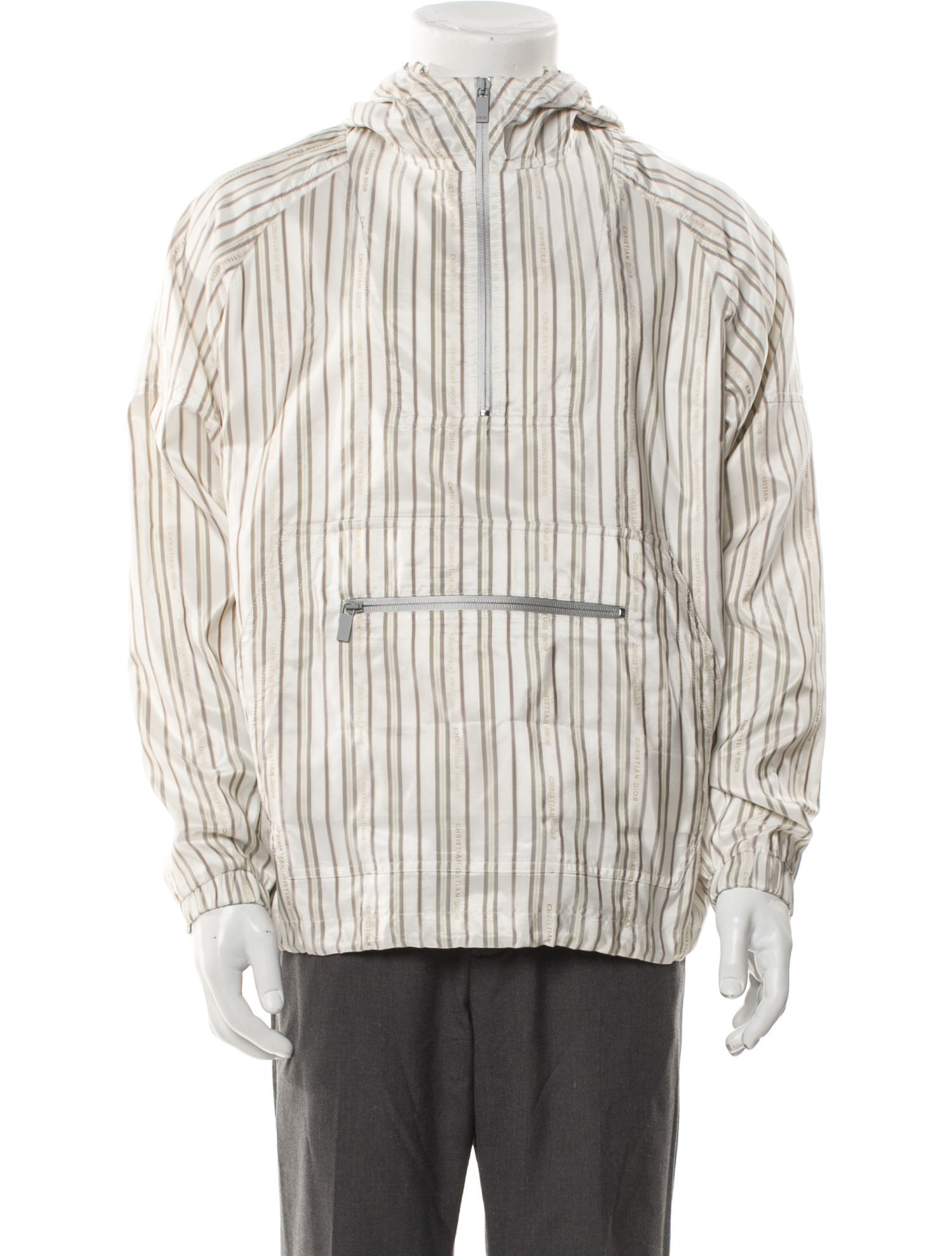 DIOR MEN 2021 Striped Windbreaker
