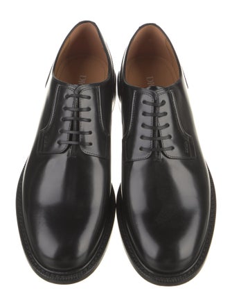 DIOR MEN Patent Leather Derby Shoes
