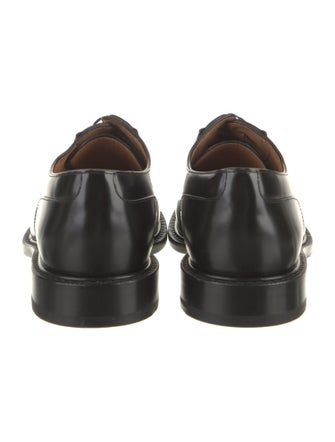 DIOR MEN Patent Leather Derby Shoes