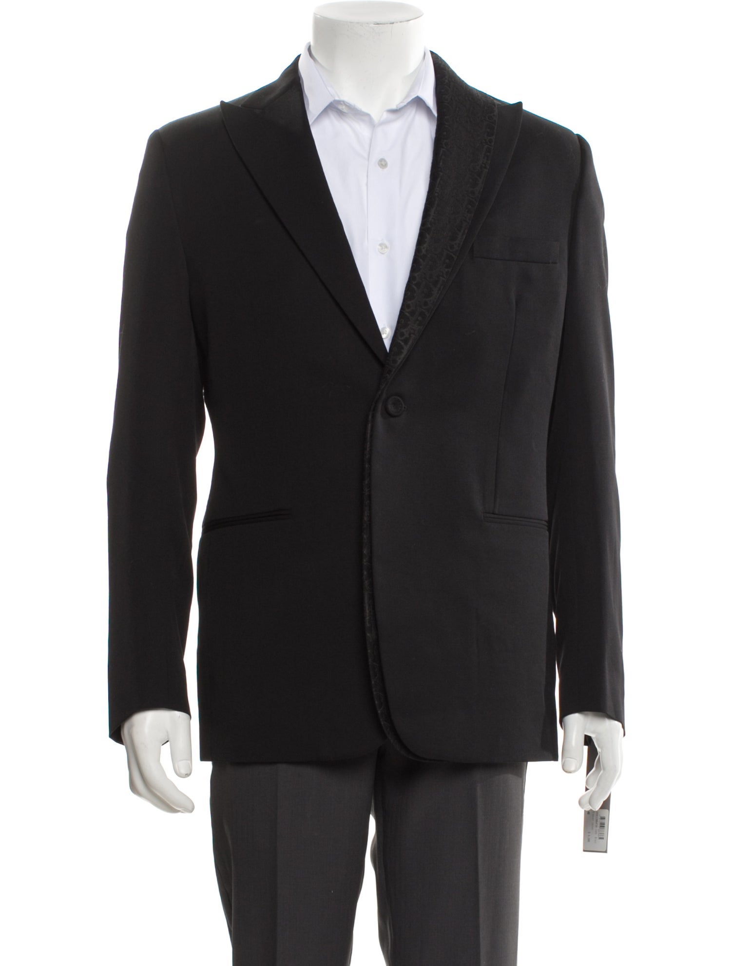 DIOR MEN 2023 Oblique Jacquard Blazer