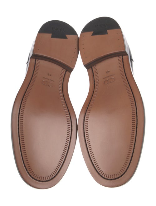 DIOR MEN Patent Leather Derby Shoes