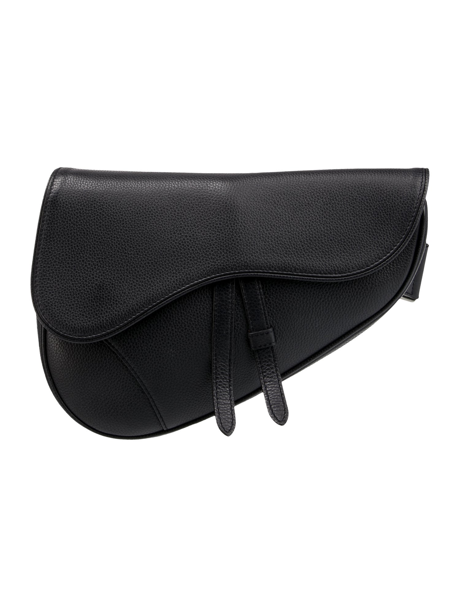 DIOR MEN Leather Saddle Bag