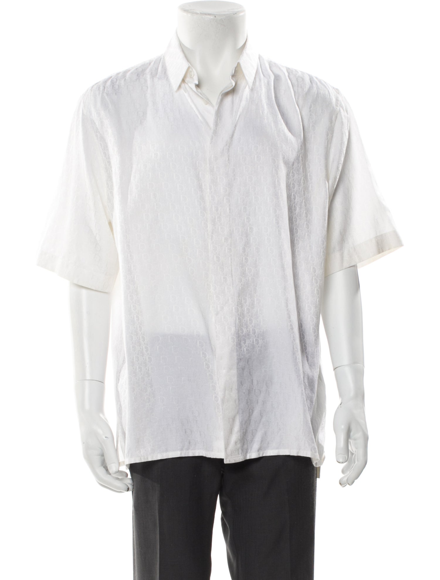 DIOR MEN 2021 Oblique Jacquard Shirt