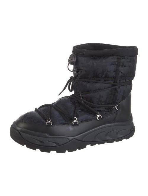 DIOR MEN Oblique Jacquard Nylon Boots