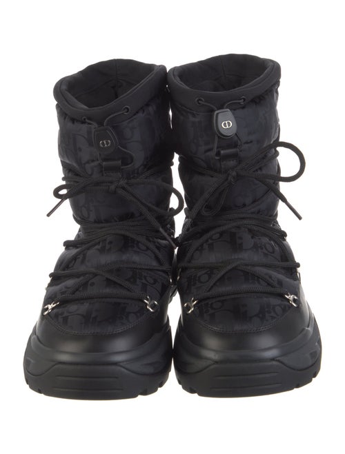 DIOR MEN Oblique Jacquard Nylon Boots