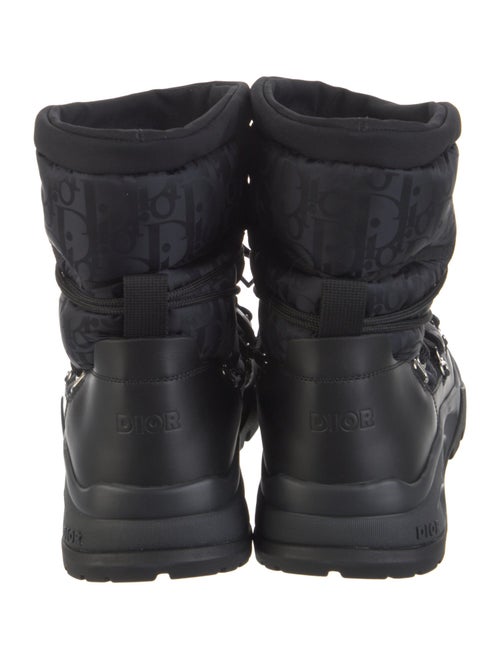 DIOR MEN Oblique Jacquard Nylon Boots