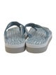 DIOR MEN Cannage Pattern Flip Flops