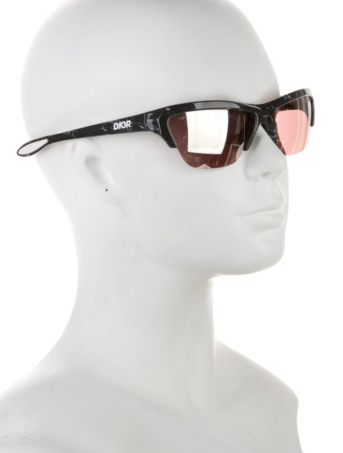 DIOR MEN Shield Tinted Sunglasses