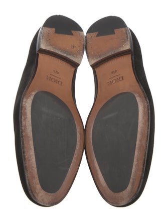 DIOR MEN Suede Dress Loafers