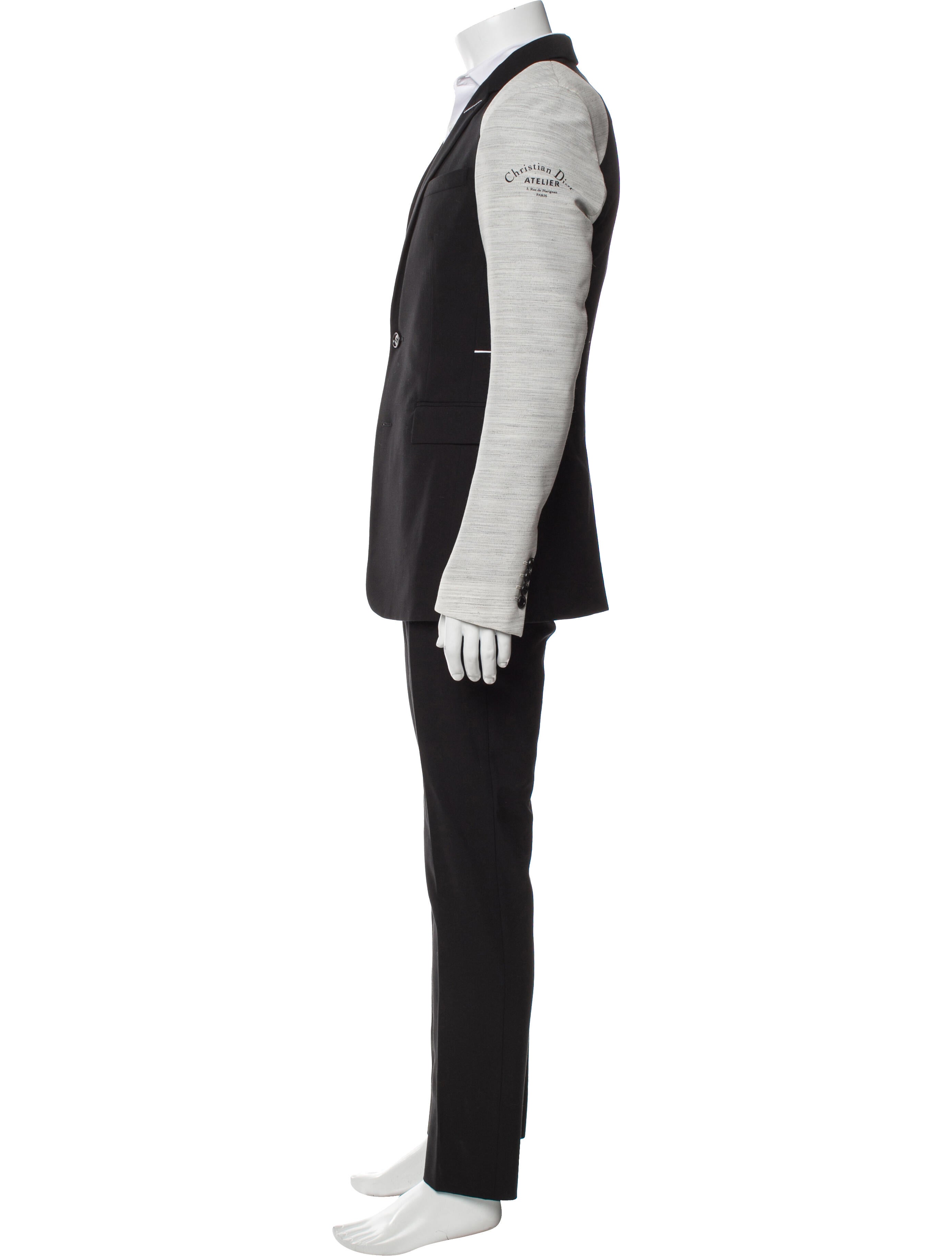 Dior Homme 2018 Signature Logo Two-Piece Suit