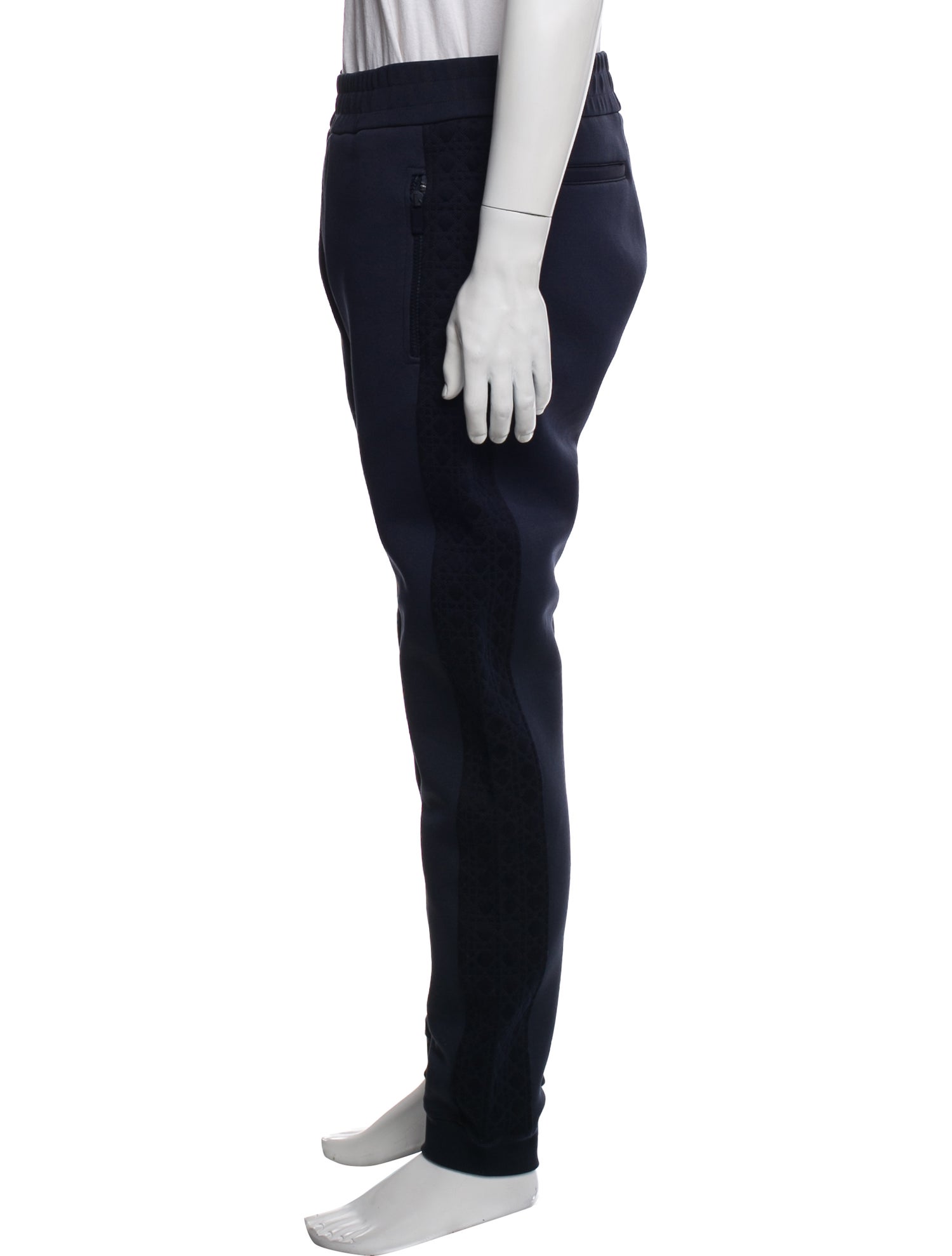 DIOR MEN Cannage Pattern Joggers