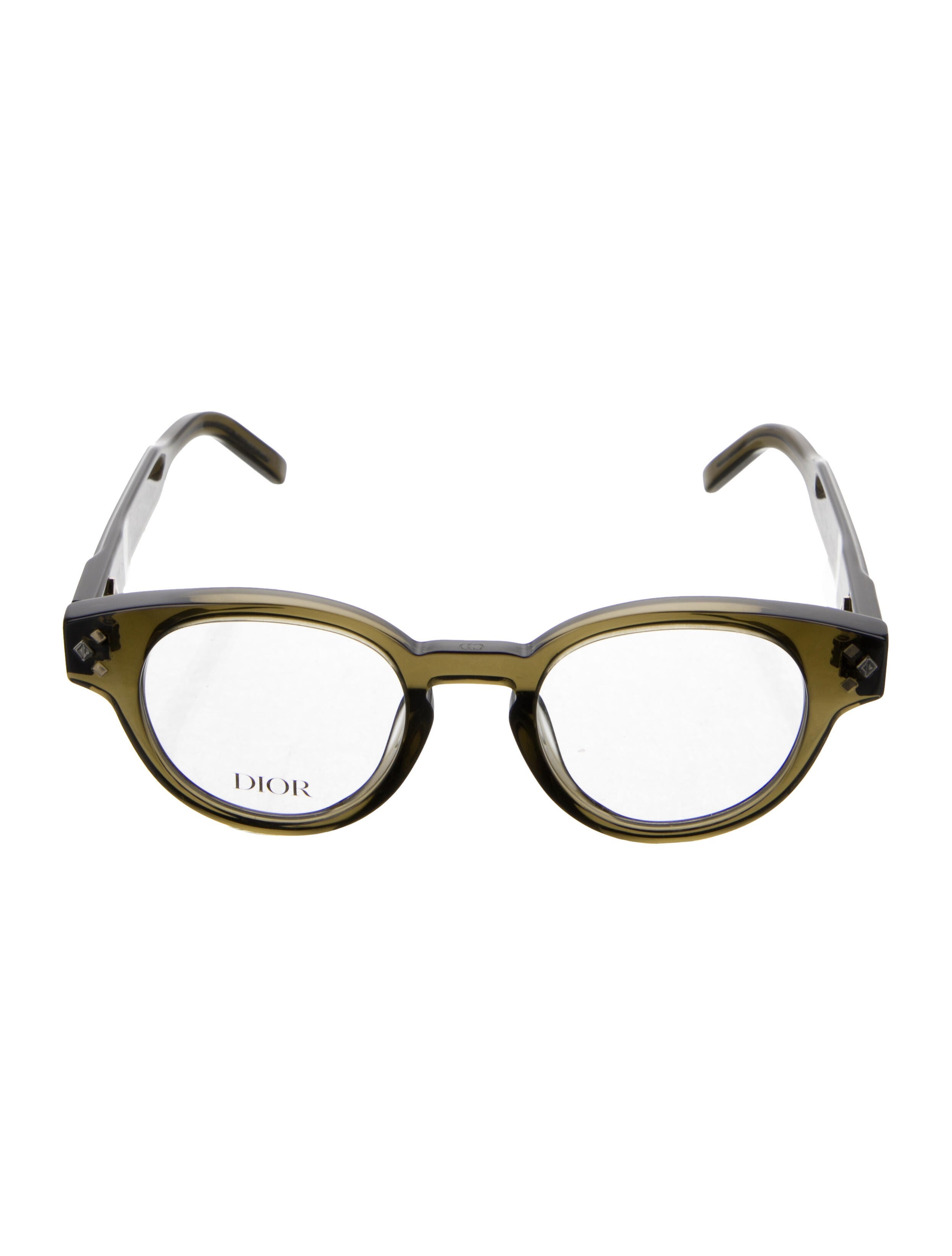 DIOR MEN CD DiamondO R11 Round Eyeglasses