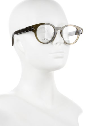 DIOR MEN CD DiamondO R11 Round Eyeglasses
