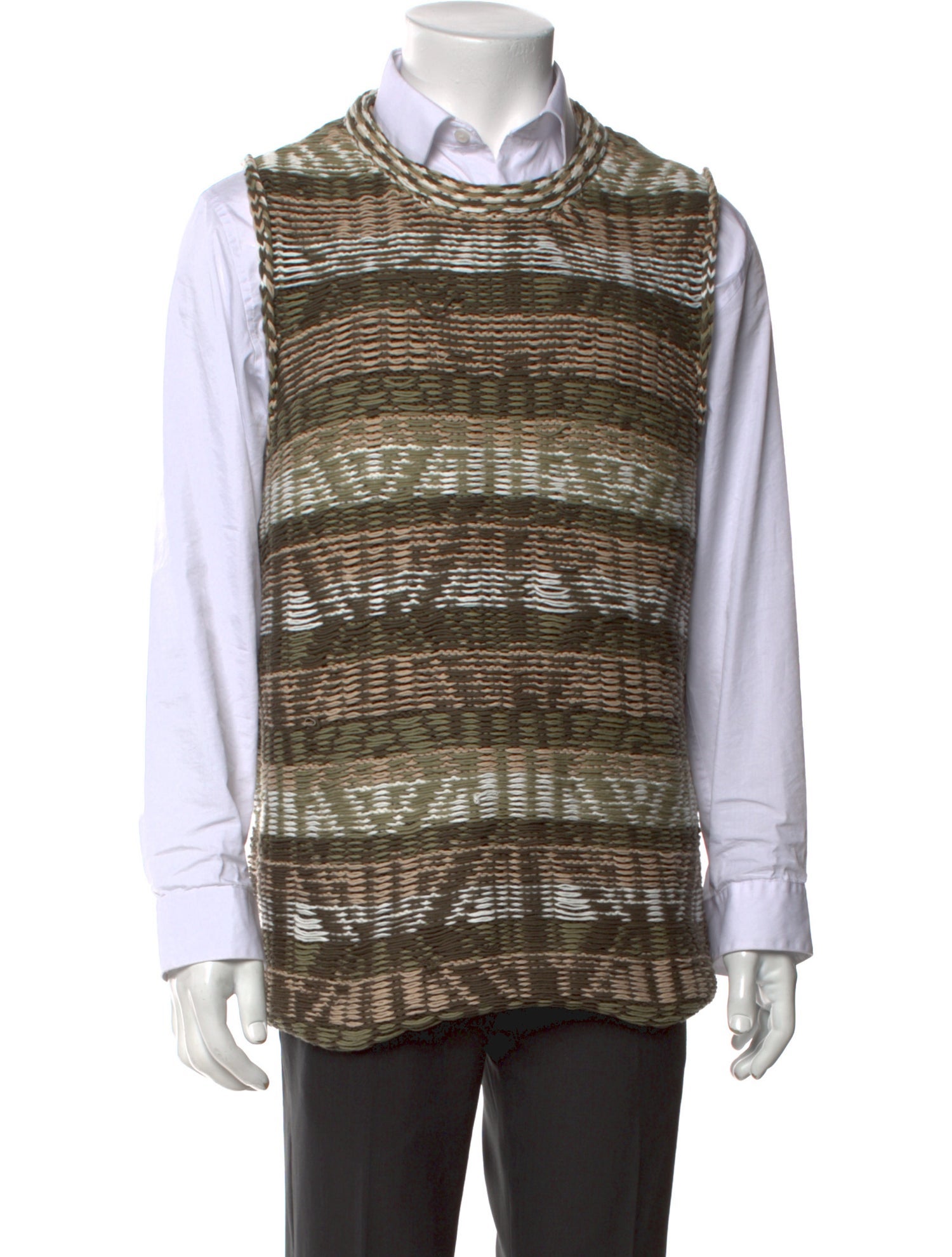 DIOR MEN 2023 Striped Sweater Vest
