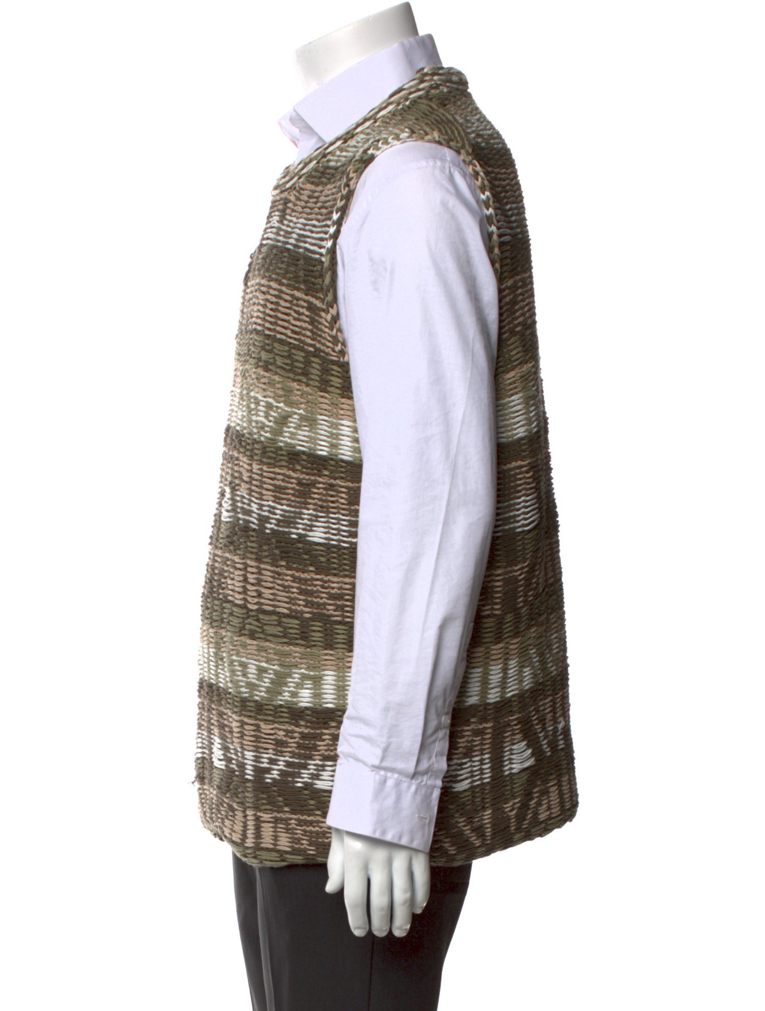 DIOR MEN 2023 Striped Sweater Vest