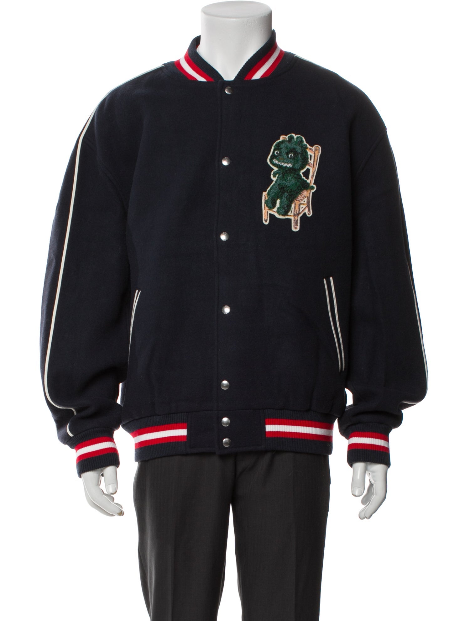 DIOR MEN 2024 x Otani Workshop Varsity Jacket