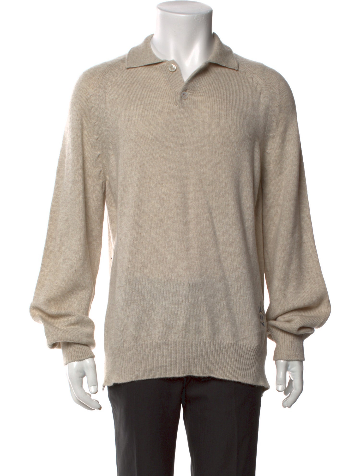DIOR MEN 2022 Cashmere Polo Sweater