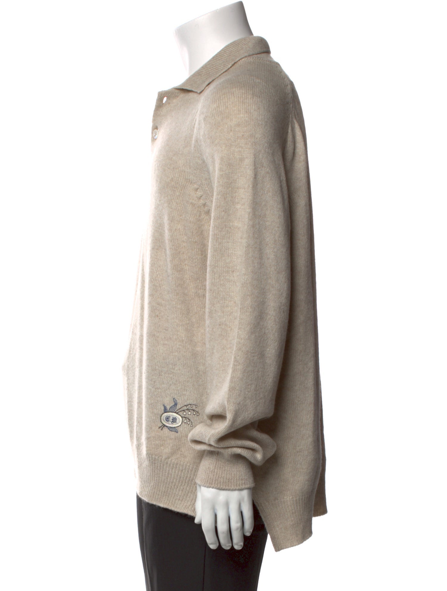 DIOR MEN 2022 Cashmere Polo Sweater