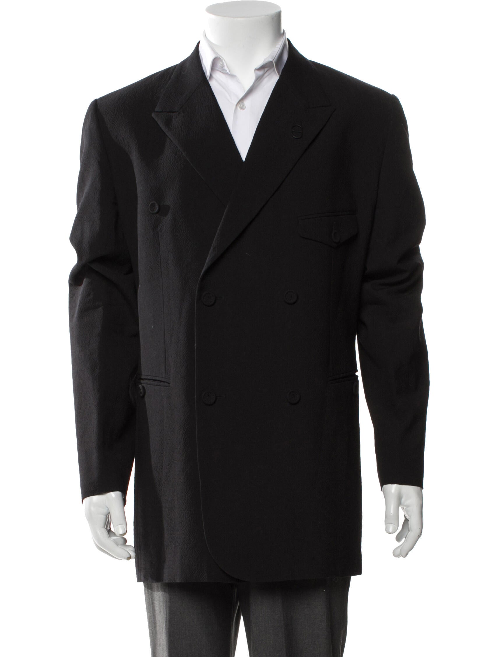 DIOR MEN 2021 Cannage Pattern Peacoat