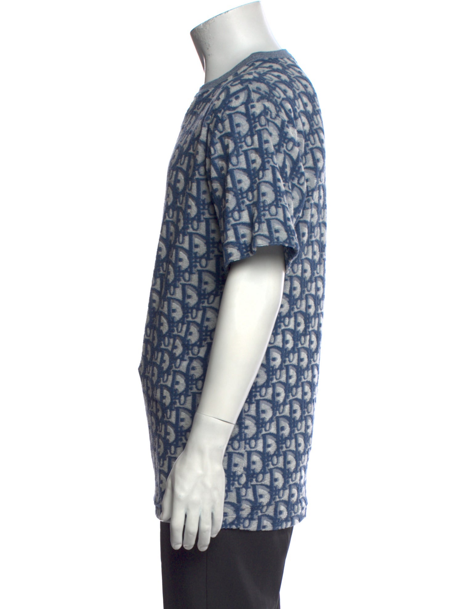 DIOR MEN 2024 Oblique Jacquard T-Shirt