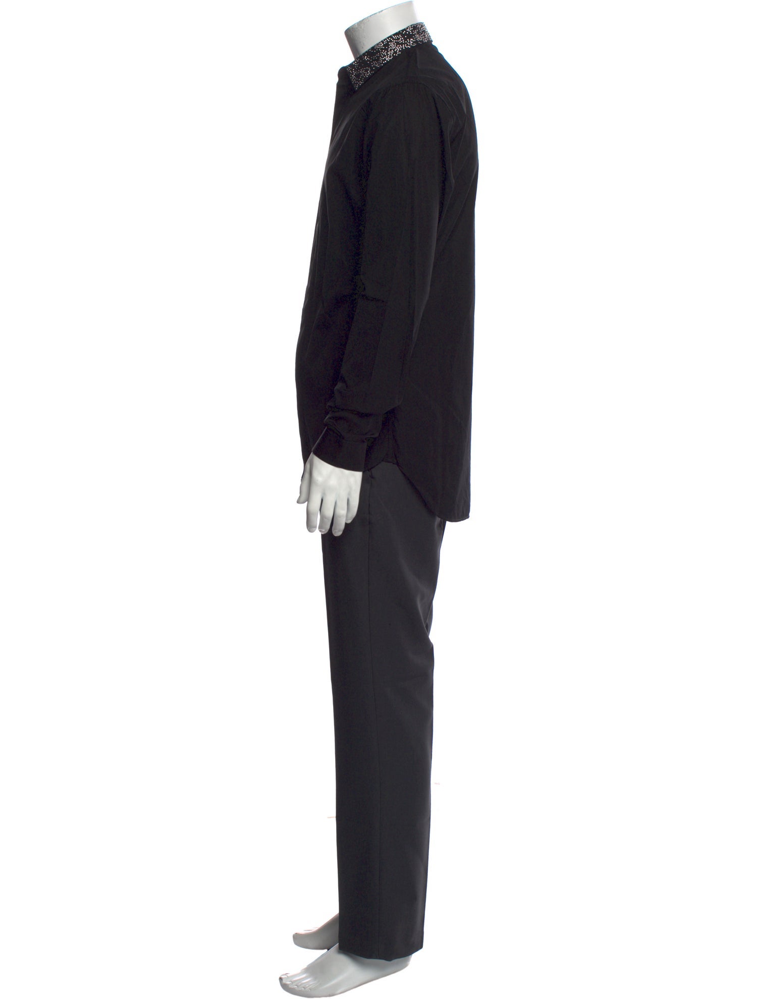 Dior Homme 2014 Long Sleeve Tuxedo Shirt
