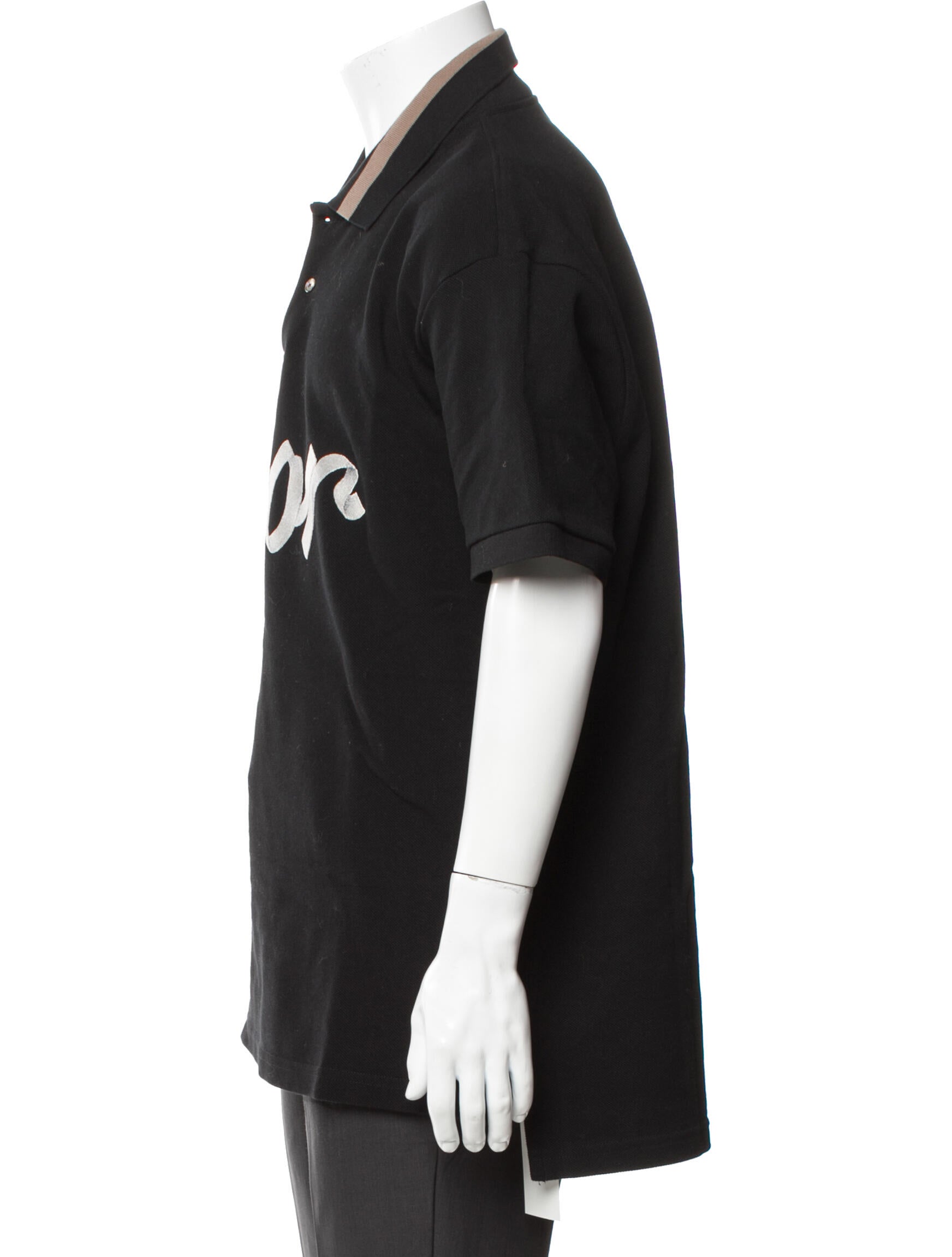 DIOR MEN 2022 Graphic Print Polo Shirt