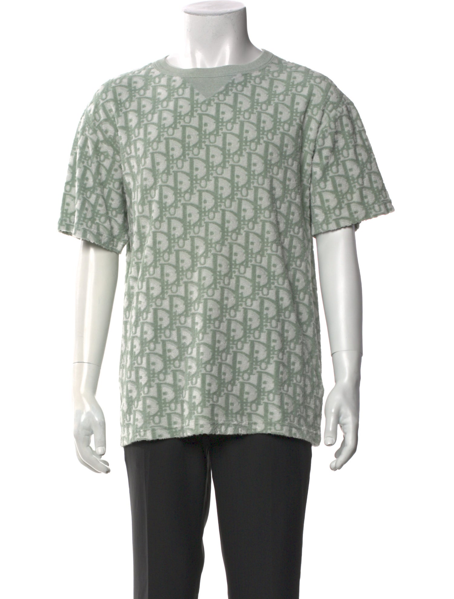 DIOR MEN 2024 Oblique Jacquard T-Shirt