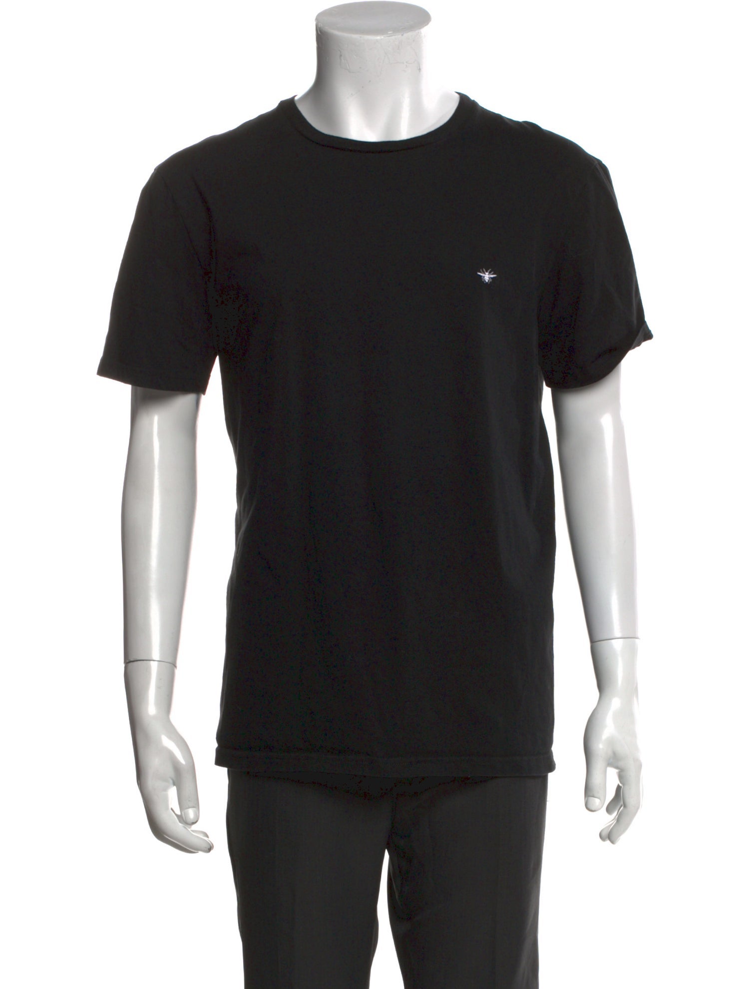 DIOR MEN Bee Accent Crew Neck T-Shirt