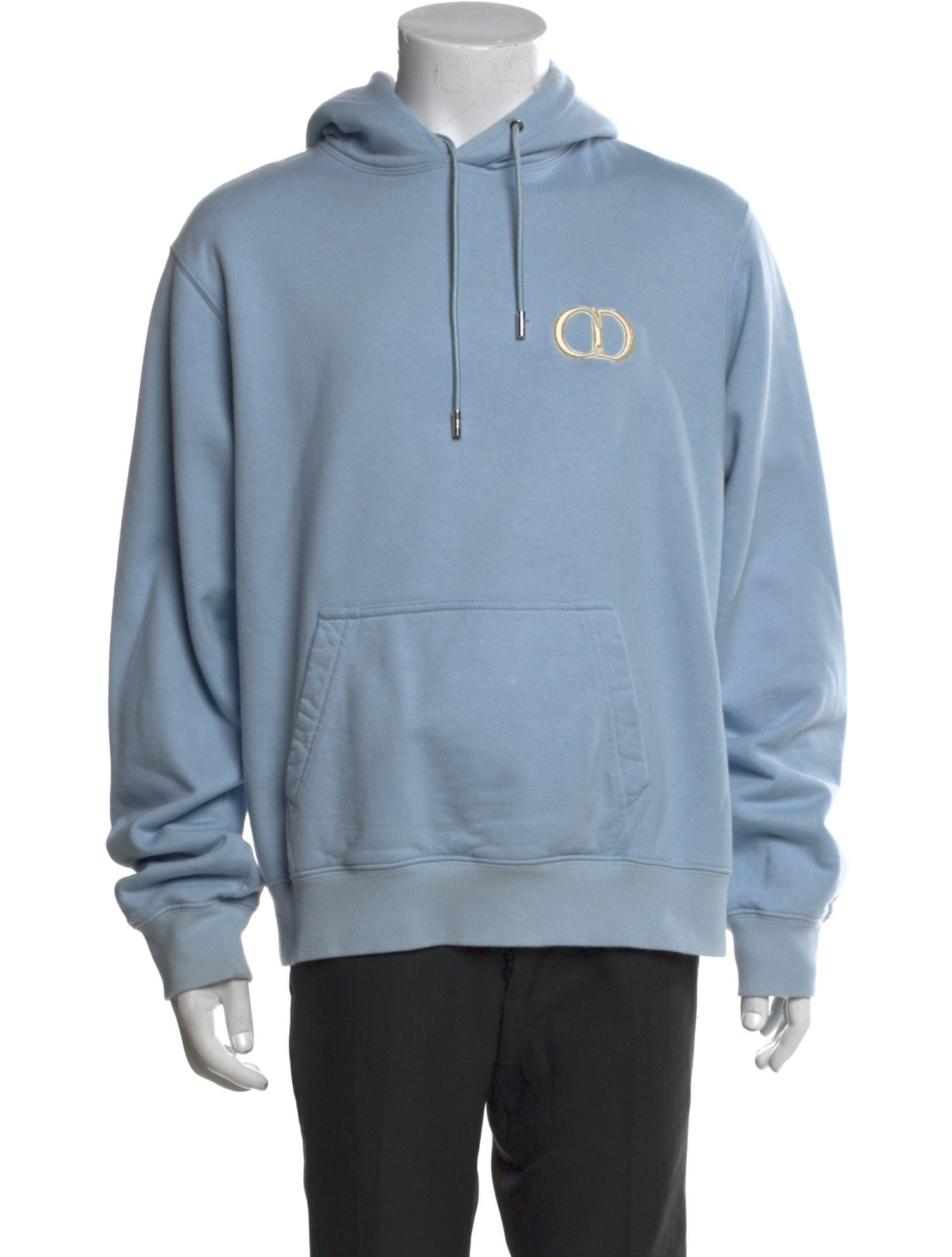 DIOR MEN Graphic Print Crew Neck Hoodie