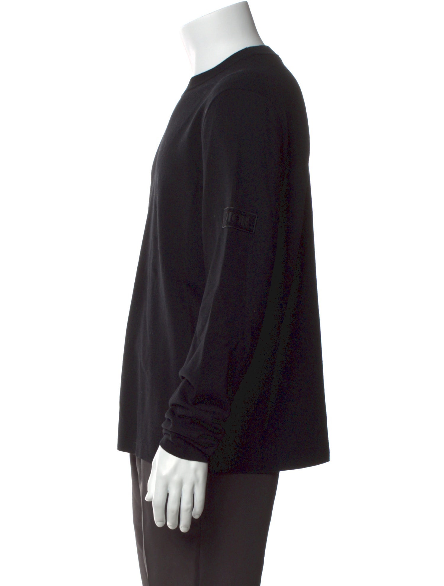 DIOR MEN Virgin Wool Crew Neck Pullover