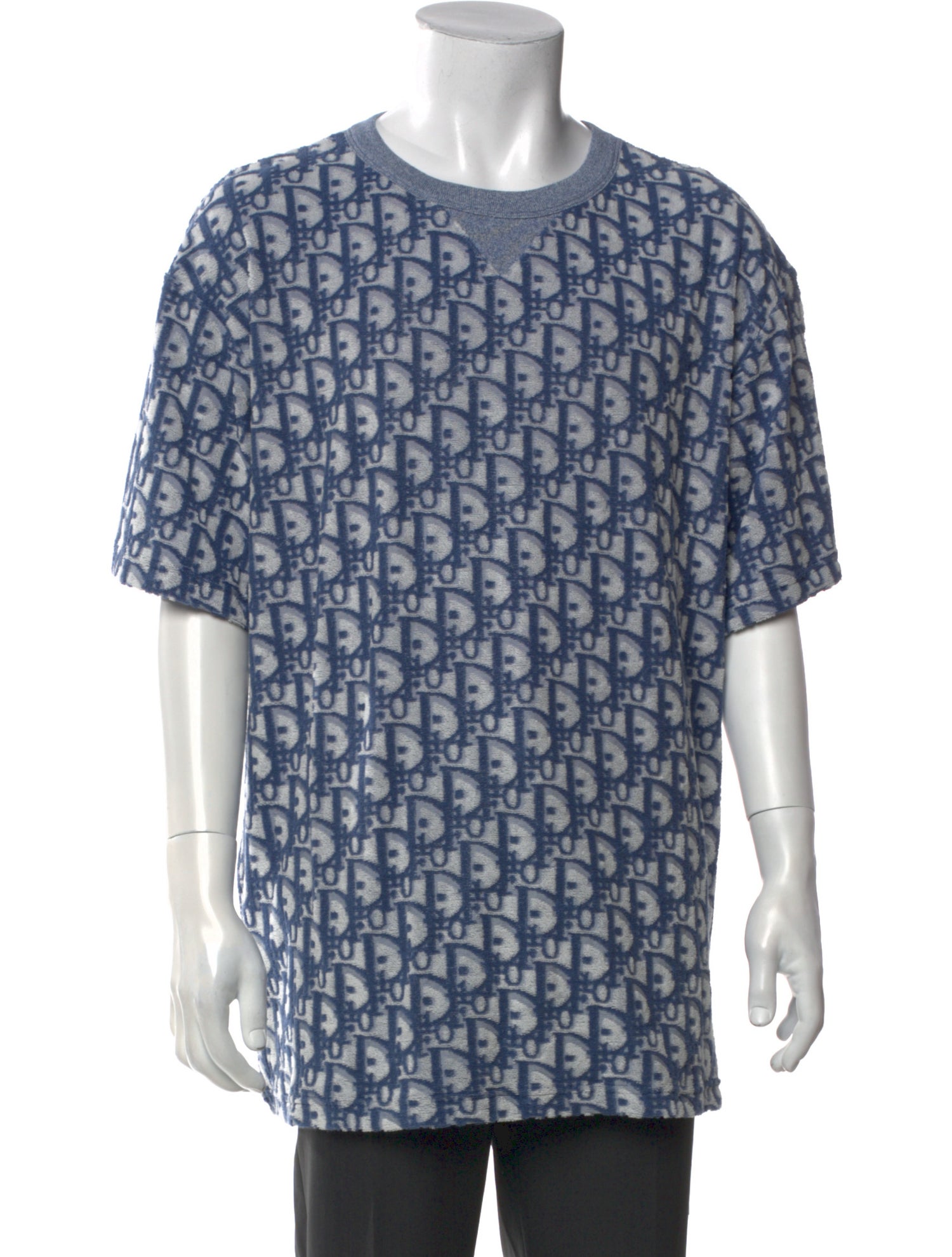 DIOR MEN 2024 Oblique Jacquard T-Shirt