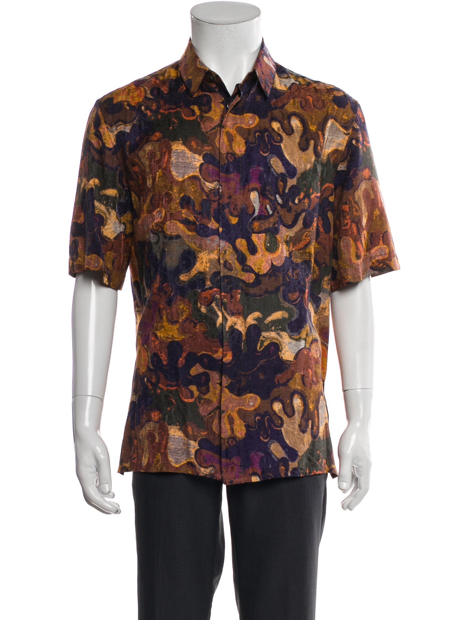 DIOR MEN 2021 Oblique Jacquard Shirt