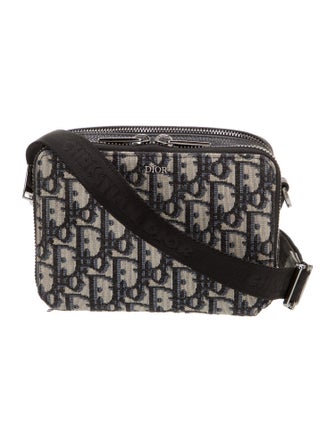 DIOR MEN Canvas Crossbody Bag