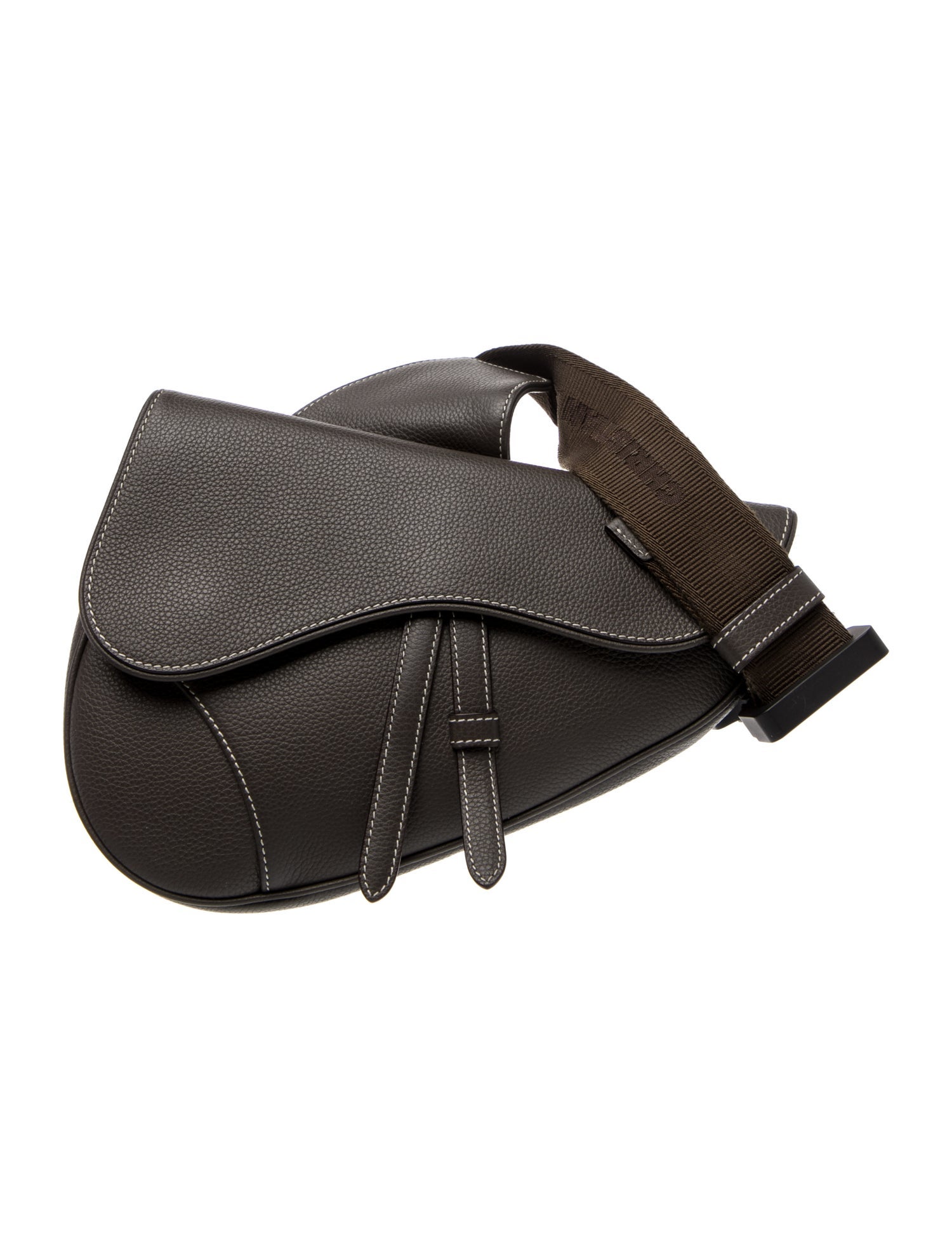 DIOR MEN Leather Belt Bag